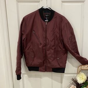 Forever 21 men bomber jacket - purple - S to M